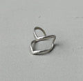 Double Arrow Silver Ring