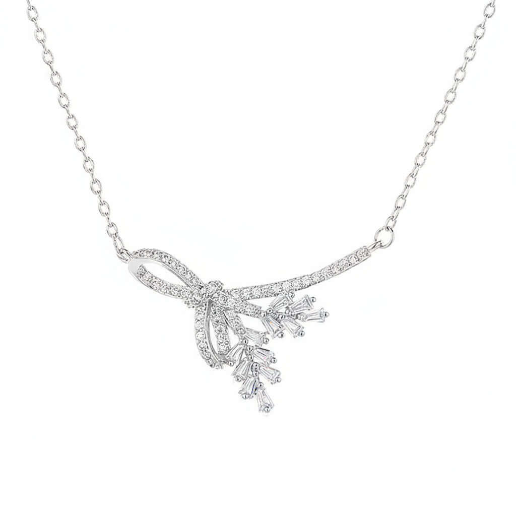 New Wheat Tassel Necklace Women's Design Sense-0