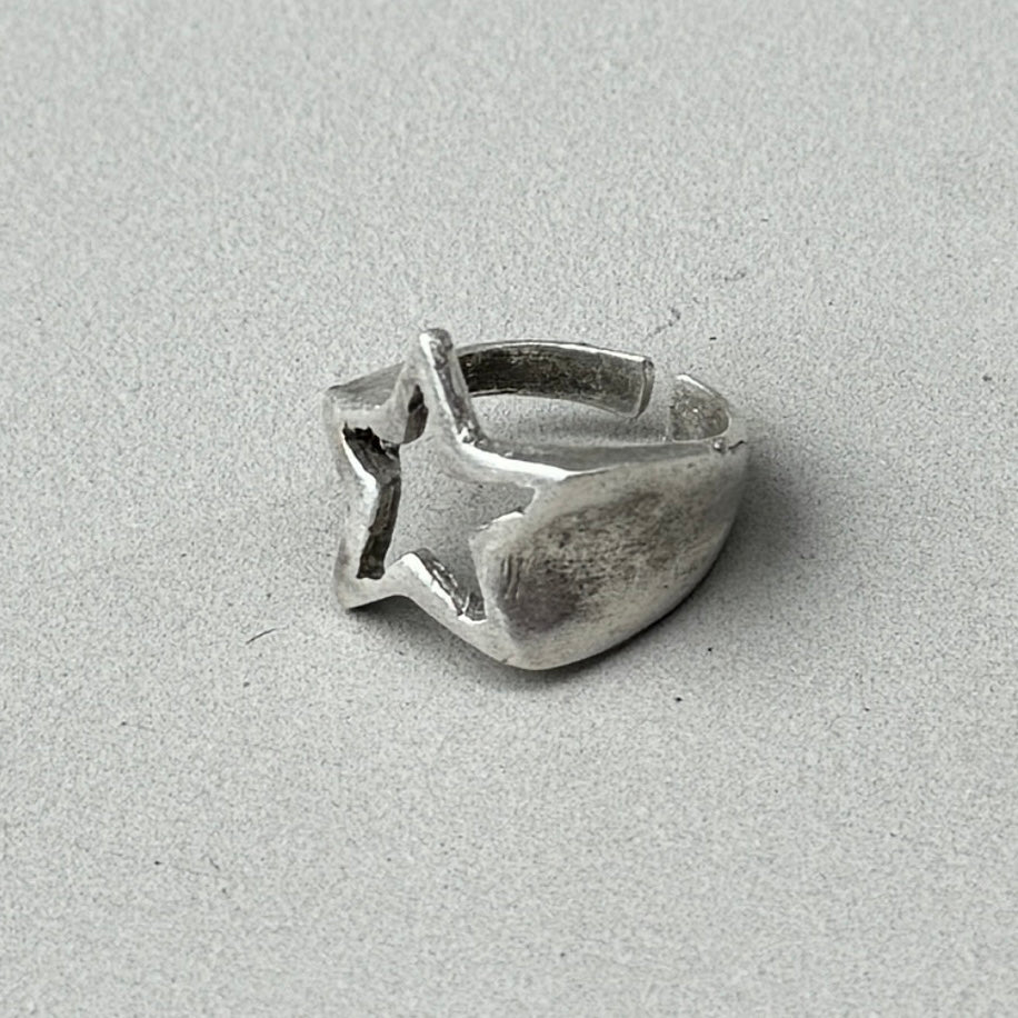 Shooting Star Silver Ring-0