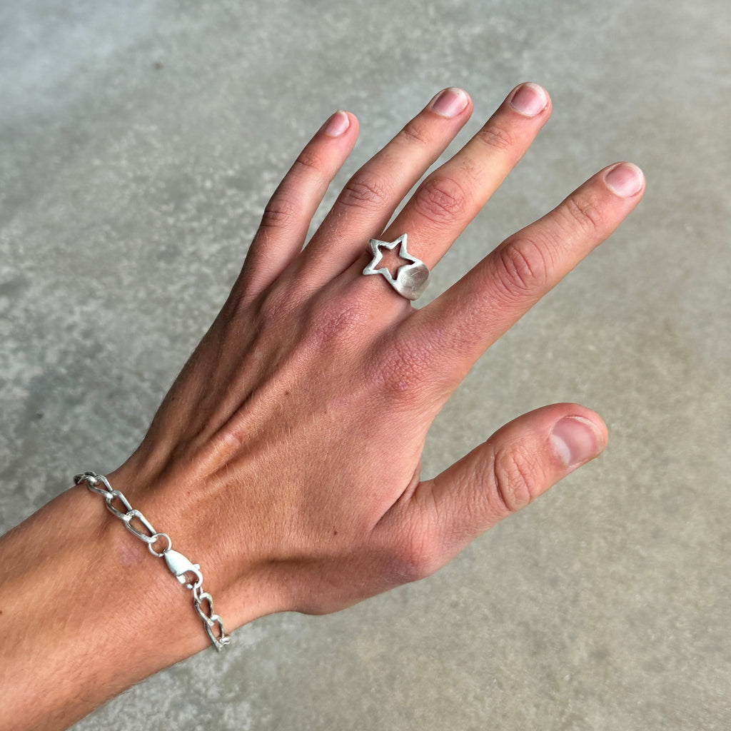 Shooting Star Silver Ring-2